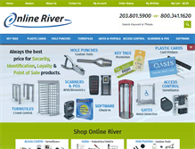 Tablet Screenshot of onlineriver.com